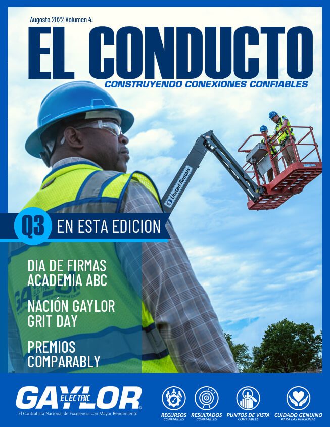 El Conducto, Agosto 2022 Gaylor Electric